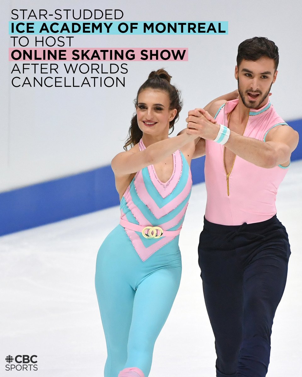 A day after #WorldFigure was cancelled, the Ice Academy of Montreal wants to give figure skating fans something to cheer about 🙌

Coaches Dubreuil, Lauzon and their 13 teams will get to showcase their favourite programs, in full costume, and aired online ⛸