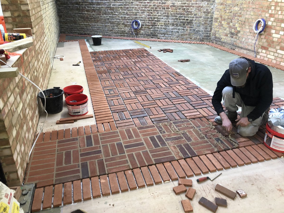 JohnCave's tweet photo. Never been quite this excited by a floor before... the new showroom for @EHSmithACP in Clerkenwell is taking shape! https://t.co/XkAvSHtCS0