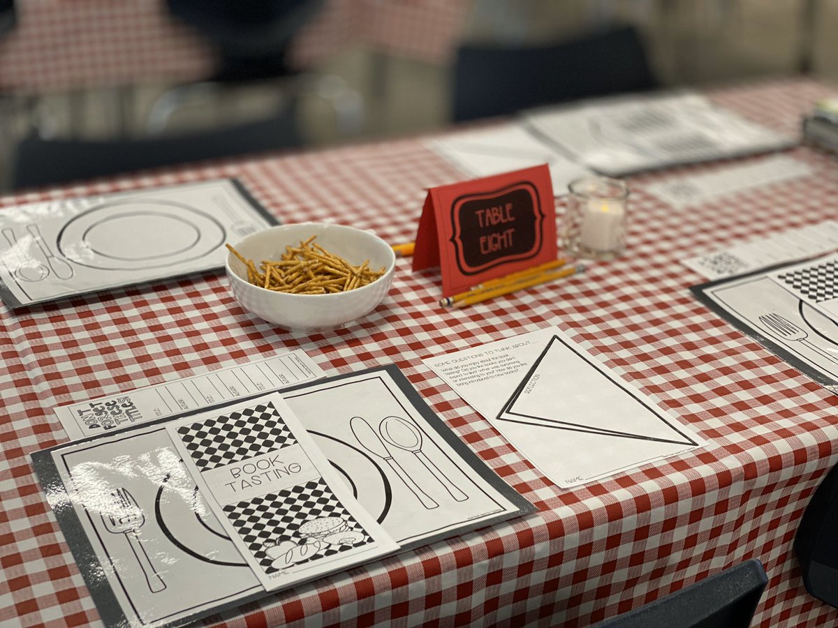 Book tasting! Thank you <a href="/kasie1108/">Kasie Valdez</a> for planning an amazing experience for our students! <a href="/CISDDietz/">Dietz Elementary</a>