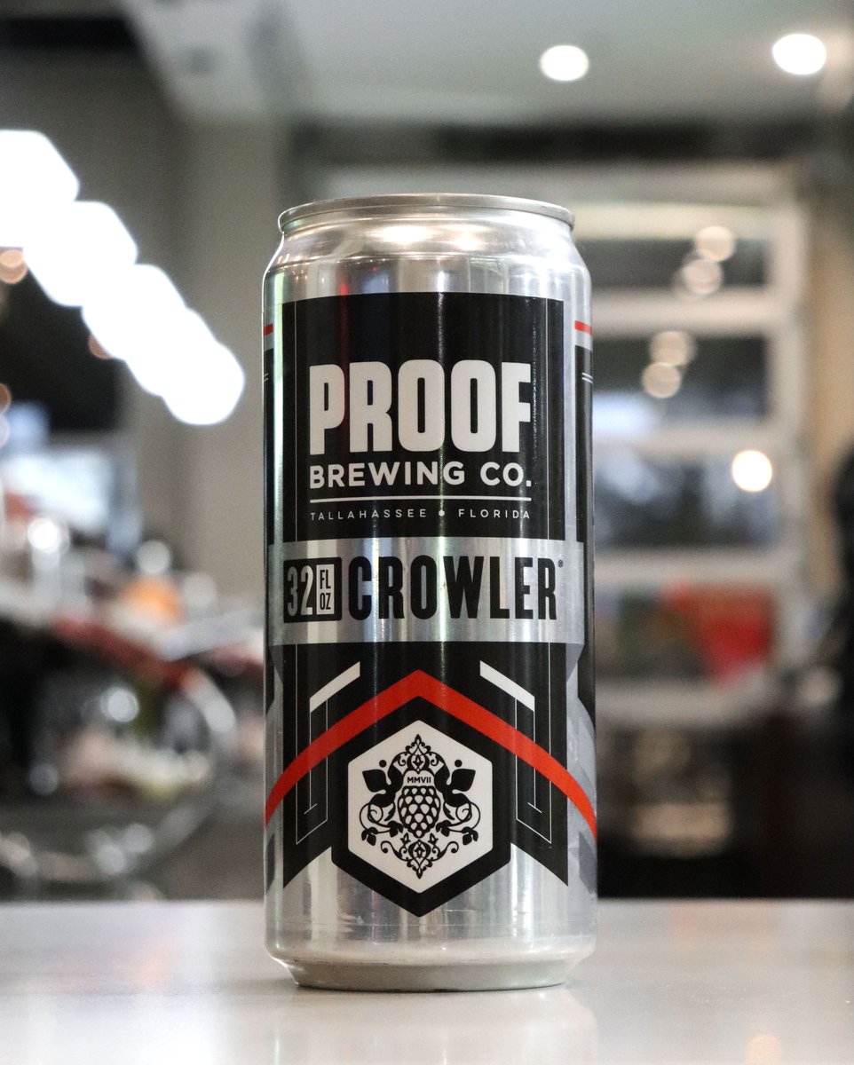 ProofBrewingCo's tweet photo. Get $1 off crowlers of your favorite Proof beer today - and every Thursday!
Visit our website to see what is currently on draft 🍺

#ProofBrewingCo #CraftBeer https://t.co/VnqUkD4fdk