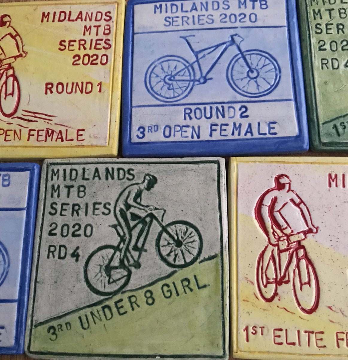 Mel_XC's tweet photo. I am working on some really cool projects at present including making the trophies for @midlands_xc 2020 series. Round 1 is this weekend. https://t.co/OY0KPmlcCS