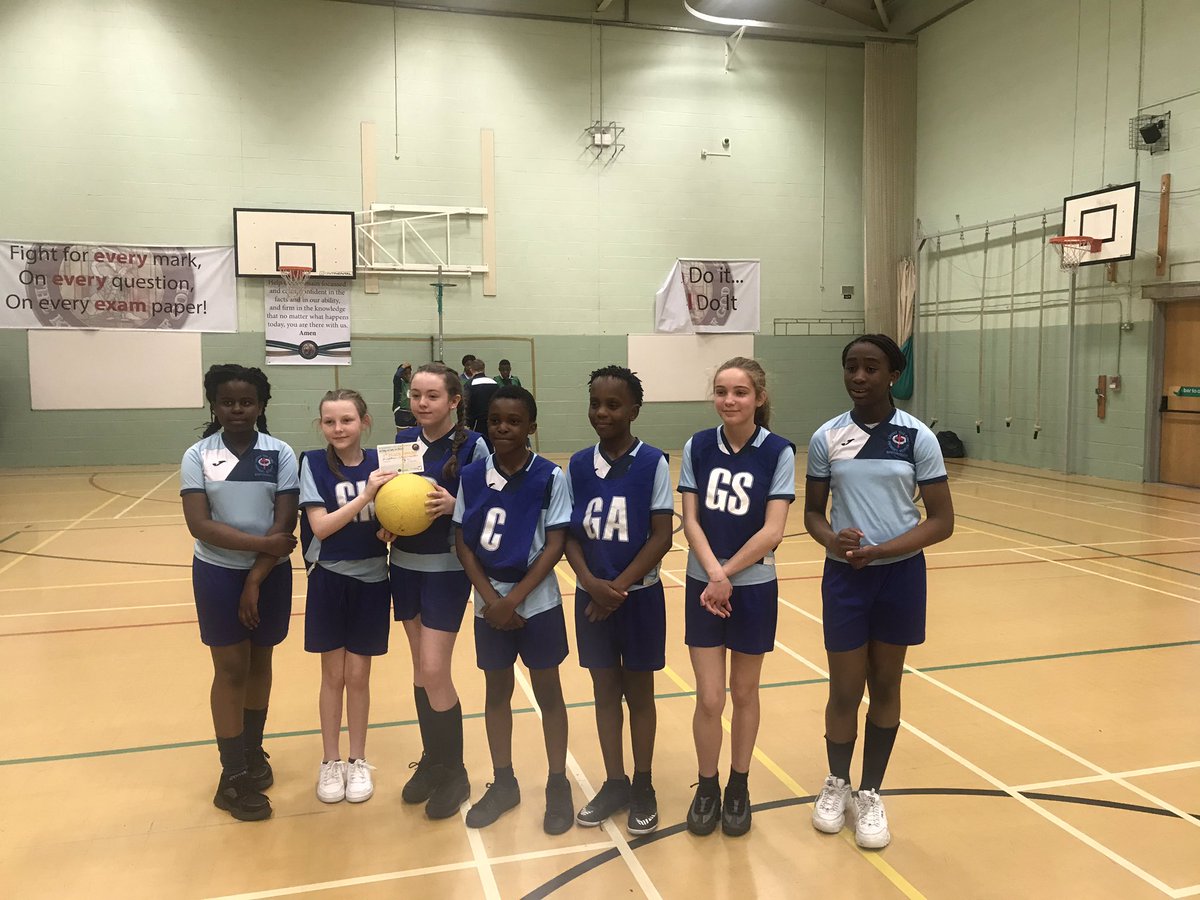SMRCHS_PE's tweet photo. Fantastic effort from the KS2 pupils in the partnership netball tournament. @stmargaret_mary came 3rd place, @stedmundsrcps came runners up and @CTKMcrSport achieved 1st place. #catholicexcellence #high5netball https://t.co/IjKCyPnPwJ