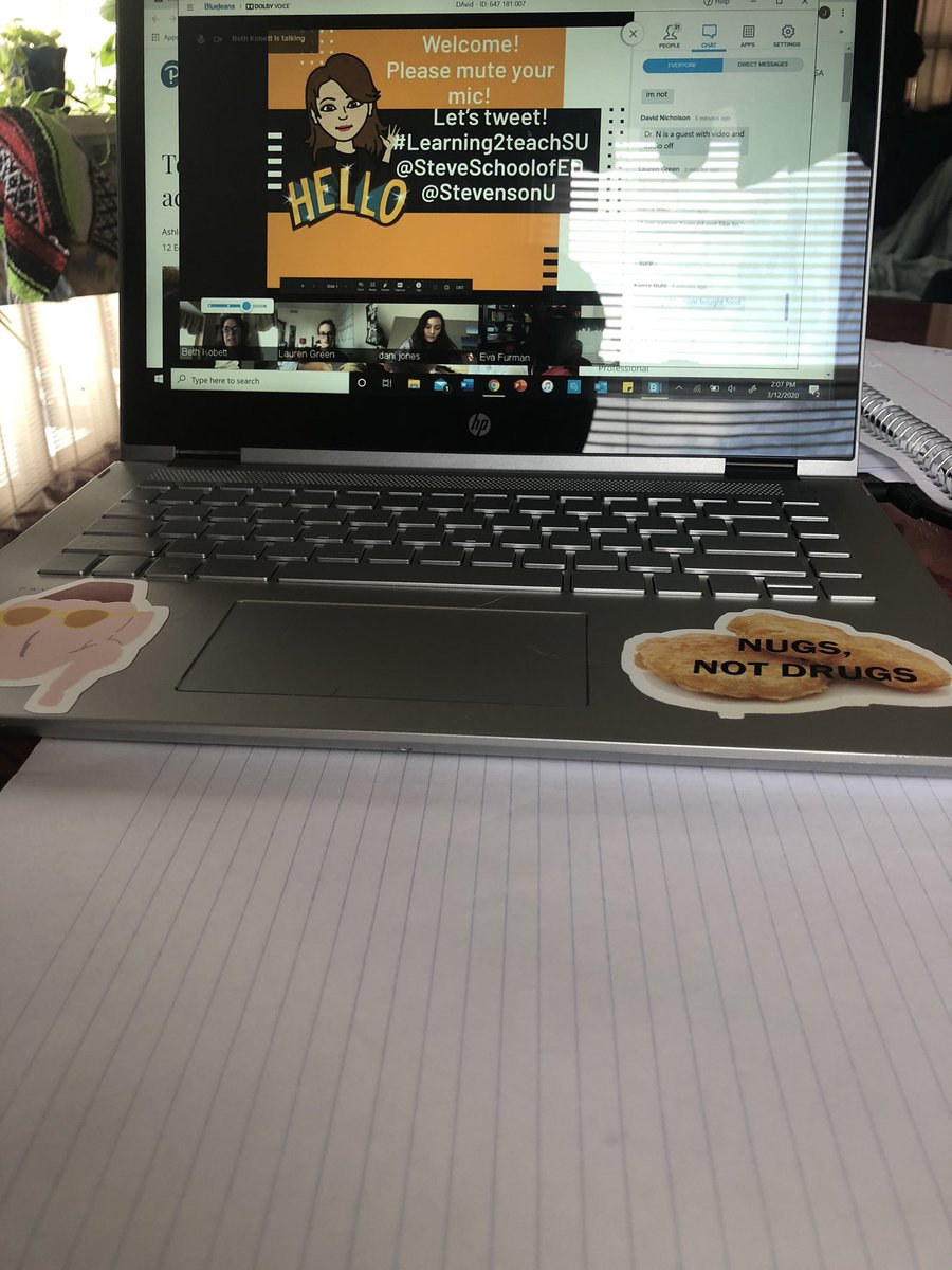 j_small_iv's tweet photo. Having fun with first year seminar being online today. Sharing our thoughts on a great teacher. Mine is when they go out of their way in order to make the best impact they can on their students. @SteveSchoolofED #learning2teachSU @bkobett https://t.co/EtglSGIqUe