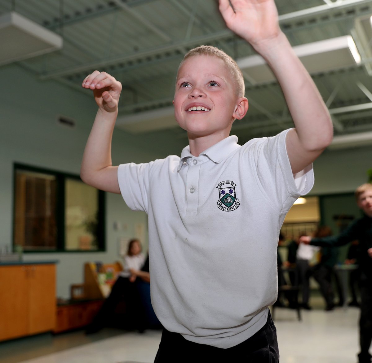 HillStrath's tweet photo. Just before we head out for March Break, the Montessori School enjoyed themselves with an afternoon of Winter House Games - Just Dance was a big hit! #HamONT #HillStrath #HSC #HSCcommunity #montessorischool https://t.co/Jmk19dQElt