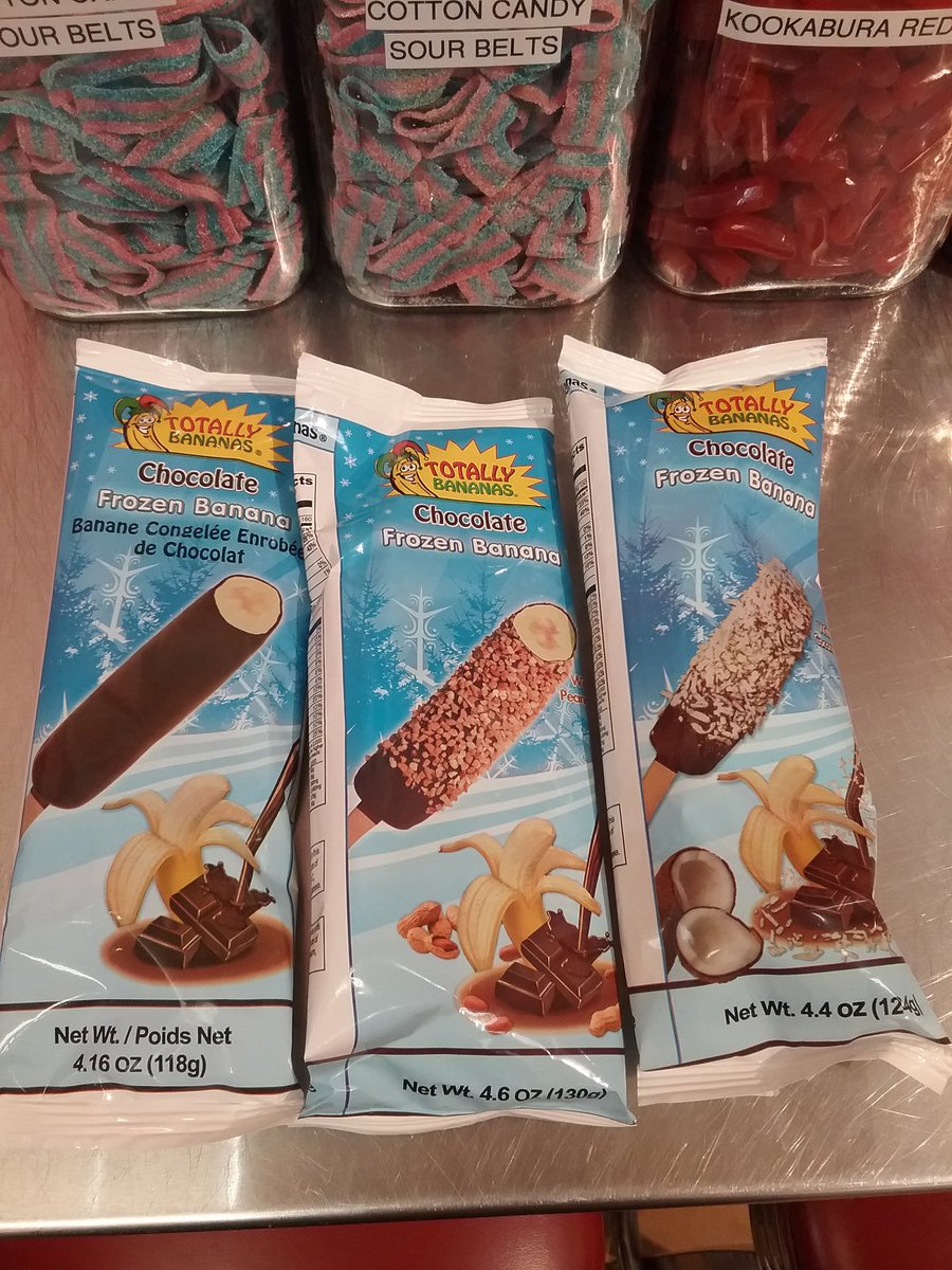 Dark chocolate covered frozen banana.
#dairyfree