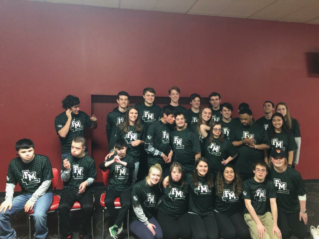 Hornets finishing up their Unified Bowling season!!