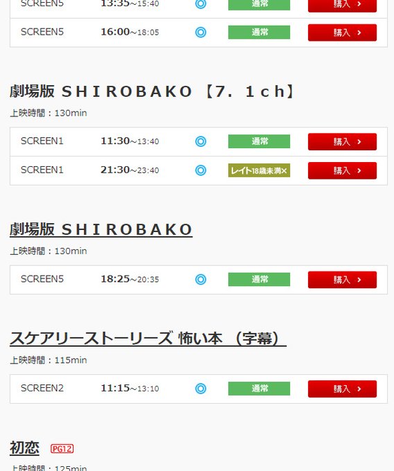 青森コロナシネマワールド の評価や評判 感想など みんなの反応を1週間ごとにまとめて紹介 ついラン