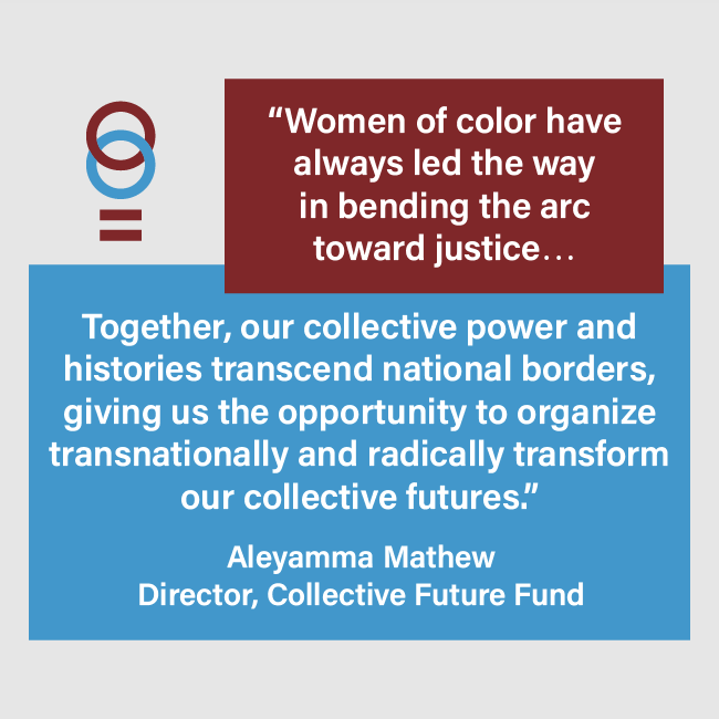jass4justice's tweet photo. The importance of transnational solidarity across economic, racial and gender justice has never been more urgent.
We're proud to partner with @CoFutureFund in the fight for a future in which all women and girls can live, learn, and work in safety and dignity. https://t.co/x5CSe1heOQ