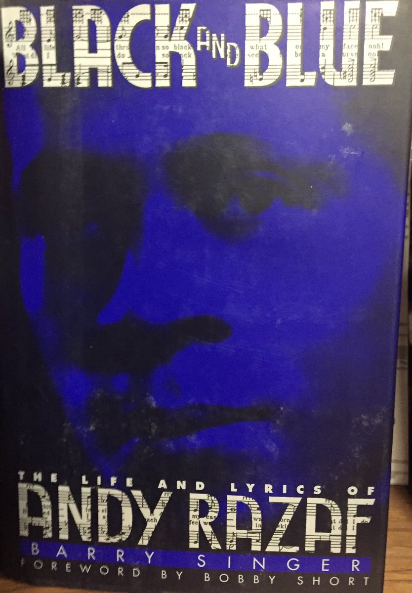 FrankMalfitano's tweet photo. BOOK OF THE DAY: 1992 biography of the colorful & clever 20th Century lyricist best known for his delightful (& poignant) collaborations with Fats Waller & Eubie Blake #AndyRazaf #book#biography #lyricist#BarrySinger#Broadway#1920s#1930s#FatsWaller#EubieBlake https://t.co/pisRzGfaOk