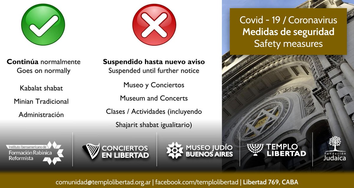 Coronavirus, suspensión temporaria de algunas actividades - mailchi.mp/5819a9d1c83c/c…