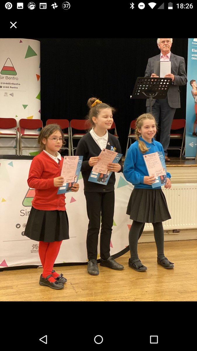 ArtsYpd's tweet photo. Outstanding performances from #teamypd pupils in today's @EisteddfodUrdd.
Results so far include: Seb 2nd in strings, Harriet 2nd in woodwind, Eleanor 2nd in Recitation. @NonYsgol
@StDavidsCath @ClwbYsgolERW @TyrPererin @UrddSirBenfro https://t.co/lLxZvpb7wB