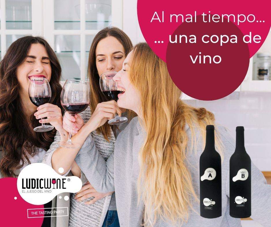 #quedateencasa  y disfruta de la familia con un buen #vino y una dinámica de juego que hará más  llevable los días de #cuarentena 

No te quedes sin tu Ludicwine.com

#MeQuedoEnCasa #COVID19 #Covid_19 #cataaciegas #juegodelvino #Disfrutaenfamilia