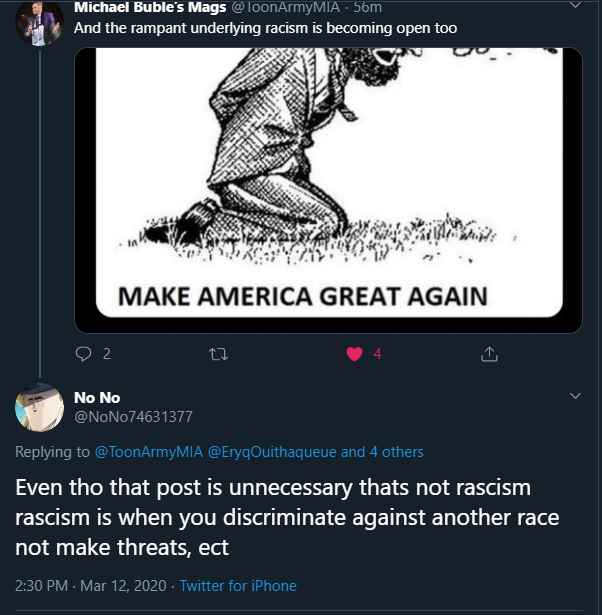 PokerPolitics's tweet photo. You might think you know what racism is. Sadly you are wrong, thankfully the Racism Centrists are here to tell you a drawing of a racists caricature of a Jew being shot in the head with the MAGA slogan for a caption is racist, think again! #QAnon #TotallyNotRacist https://t.co/yHkjZOp9Ik