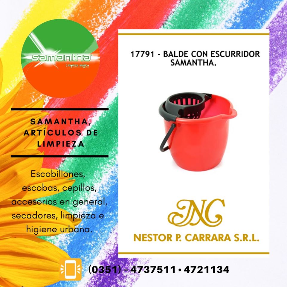 CarraraSRL's tweet photo. 🛒 #CarraraTieneDeTodo • Samantha es la línea de artículos de limpieza más completa, excelente precio / calidad en escobillones, escobas, cepillos, accesorios en general, secadores, limpieza e higiene urbana ✨

Pedidos y consultas 📲 https://t.co/ZtkdrGhefw https://t.co/mr87iQKVuJ