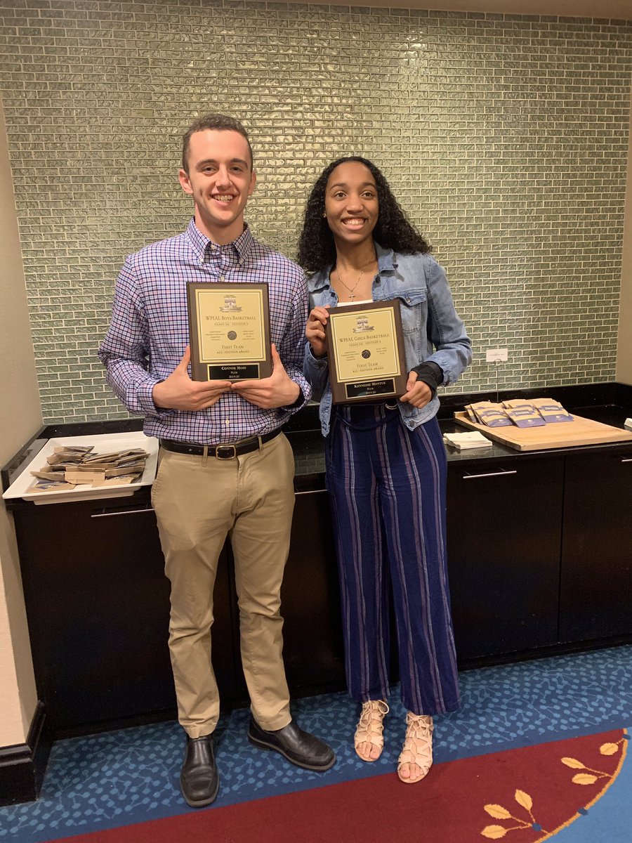 Congratulations to Juniors <a href="/ConnorMoss02/">Connor Moss</a> and <a href="/MontueKennedie/">Kennedie Montue</a> on their First Team All Conference Honors!