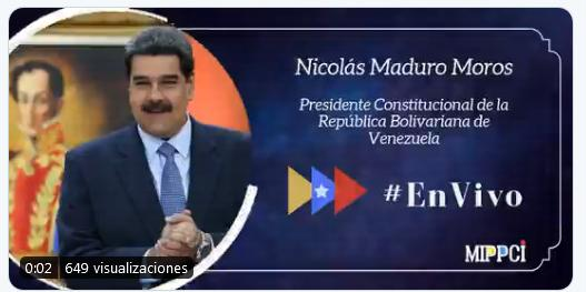 mintransporteve's tweet photo. #Anuncio 🎙Pdte. @NicolasMaduro durante conferencia de prensa en cadena nacional: Suspendo por un mes los vuelos provenientes de Europa y Colombia, al menos por un mes, para prevenir la entrada del virus al país. https://t.co/6VqR9EKnIv