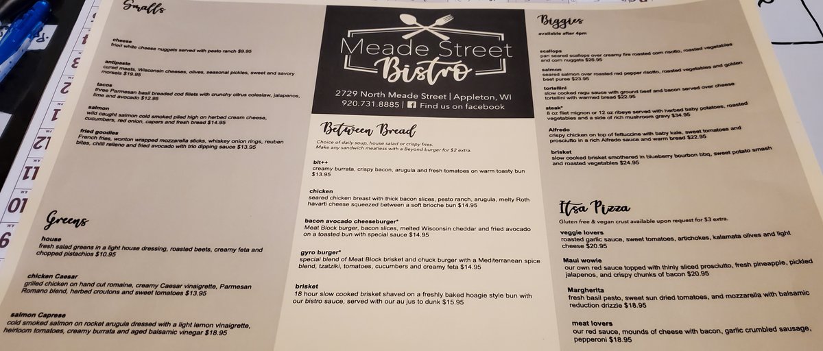 943JackFM's tweet photo. Lunch with Woody for you and some friends @ the Meade St Bistro in Appleton.  Sign up to win: https://t.co/fUeoZjyrrQ https://t.co/REw3fXoQY3