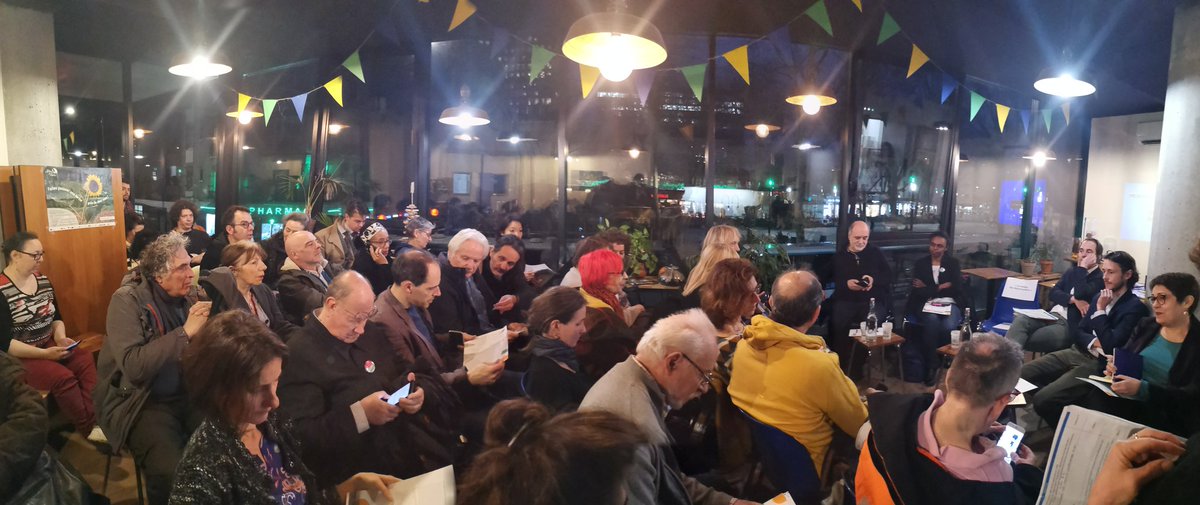 Montreuil, l'écologie aux responsabilités ! (@ecoloresp2020) on Twitter photo Les questions d'alimentation sont éminemment politiques car elles recouvrent des enjeux :
✅Écologiques
✅Environnementaux
✅Sociaux
✅Sanitaires
<a href="/MirAlphonse/">Mireille Alphonse 🇺🇦</a> ouvre le débat #Municipales2020 sur l'alimentation organisé par <a href="/Terredeliens/">Terre de Liens</a> & <a href="/AMAP_IDF/">Réseau AMAP IDF</a> à la <a href="/Biocoop/">Biocoop 🌱</a> l'Ecrin Vert 💚 Les questions d'alimentation sont éminemment politiques car elles recouvrent des enjeux :
✅Écologiques
✅Environnementaux
✅Sociaux
✅Sanitaires
<a href="/MirAlphonse/">Mireille Alphonse 🇺🇦</a> ouvre le débat #Municipales2020 sur l'alimentation organisé par <a href="/Terredeliens/">Terre de Liens</a> & <a href="/AMAP_IDF/">Réseau AMAP IDF</a> à la <a href="/Biocoop/">Biocoop 🌱</a> l'Ecrin Vert 💚