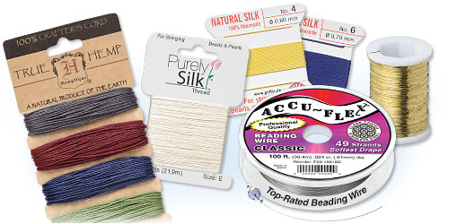 FireMtnGems's tweet photo. What threads, cords and strings do you like to use when you are beading? There are lots of choices. Learn all about stringing materials and how to use them in this handy guide: https://t.co/pALedbEdCa
#HandyChart #KnowYourCraft https://t.co/4wiyaII8D7