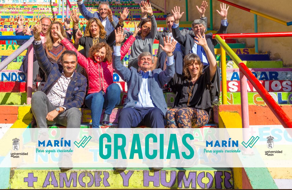 ✅✅  Gracias de corazón por confiar en nosotros para que la <a href="/unileon/">Universidad de León</a> continúe con la senda de crecimiento que iniciamos hace cuatro años y en nuestro nuevo proyecto para #SeguirCreciendo. Muy contentos de poder seguir trabajando para toda la comunidad universitaria. #unileon