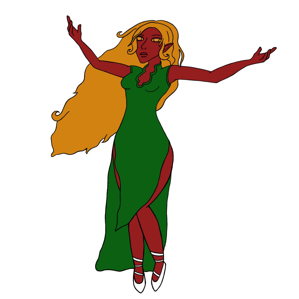 ElliottBrisa's tweet photo. Found some time to draw, so I'm taking a piece that I originally did traditionally (like a year ago) and trying to do it digitally #digitalart #DnDcharacter https://t.co/3zulS0zRHF