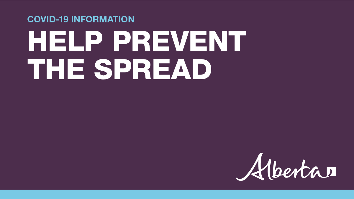 All Albertans have a responsibility to stay informed about #COVID19 and take steps to protect yourself and others. Stay home if you’re sick, wash hands often and get info from trusted sources like alberta.ca/COVID19.
Get the latest info