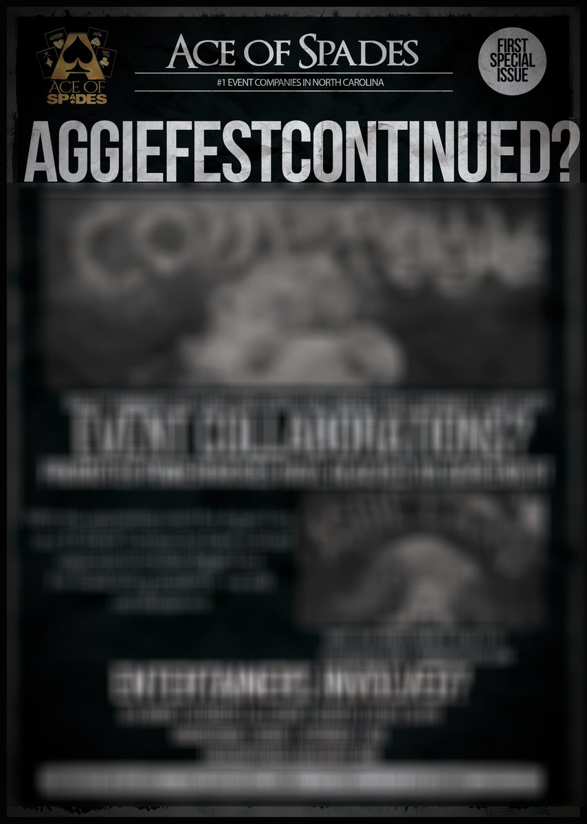 ceostarvon's tweet photo. YOUR EVENT HEADQUARTERS 😈

ACE OF SPADES DELIVERS... 

AGGIE FEST LOADING

WITH ALL YOUR NCAT ENTERTAINERS 🦅

Registration At: https://t.co/3jfPE13hym

120 Retweets and We Will Drop Release the Full Flyer 🌟

#ncat https://t.co/zG5qC49I5e