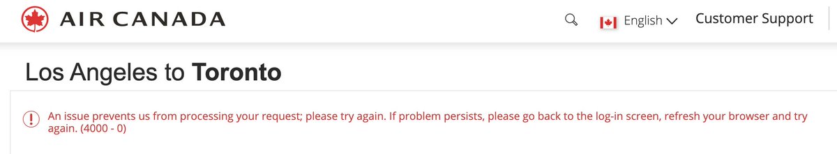 COME ON Air Canada - You send out a great informative notice last night. Then this morning I cant get you on the phone and I cant get your website to work