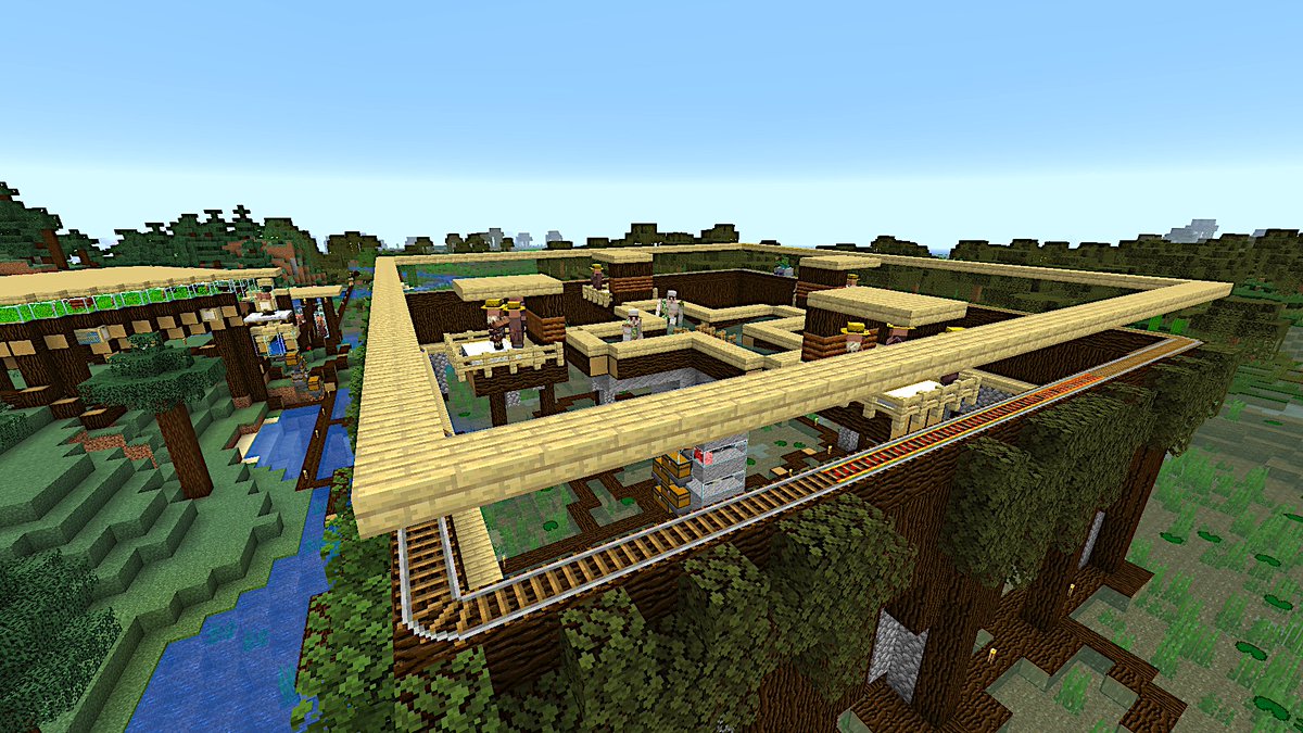 VincenteIL's tweet photo. Some screenshots of my working Iron Farm in the Tree Spirit Challenge!
https://t.co/zm7SXdfWfv
#Minecraft #TreeSpiritChallenge https://t.co/HaykGyiFSu