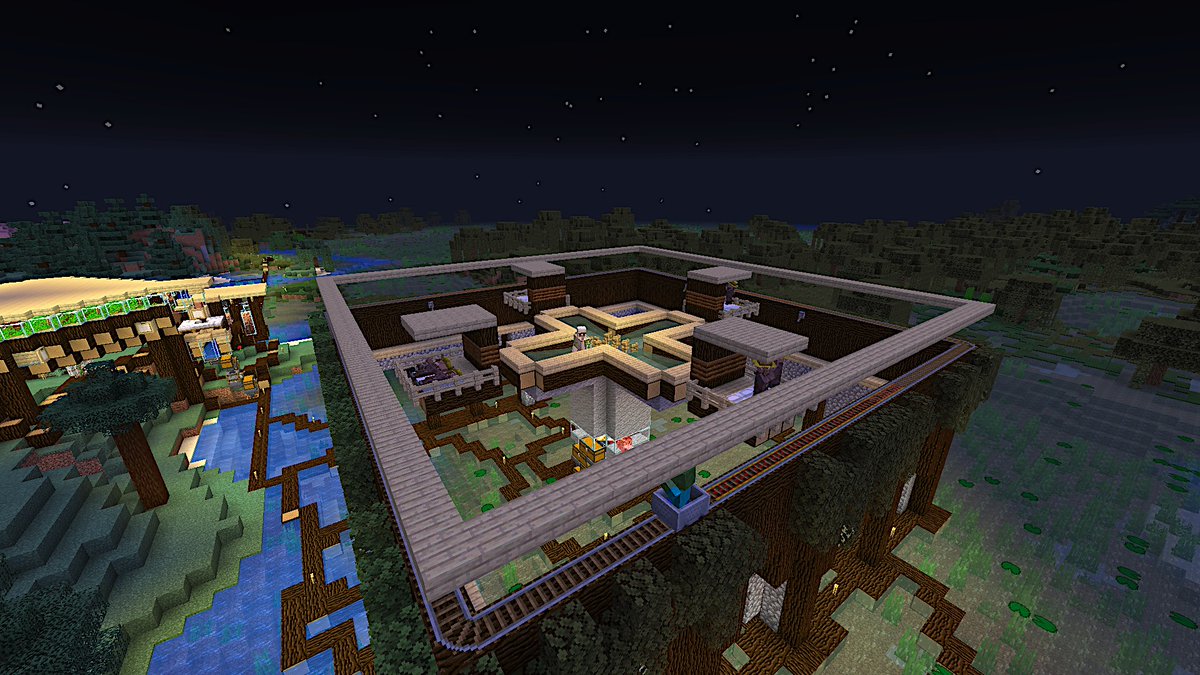 VincenteIL's tweet photo. Some screenshots of my working Iron Farm in the Tree Spirit Challenge!
https://t.co/zm7SXdfWfv
#Minecraft #TreeSpiritChallenge https://t.co/HaykGyiFSu