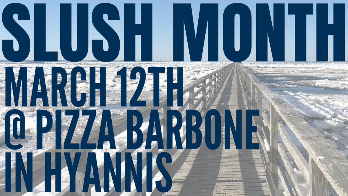 CCYP's tweet image. As all of us are changing our habits, we want to remind you that tonight's SLUSH MONTH at Pizza Barbone includes takeout! Grab a pizza on your way home from work &amp;amp; know that your support of local business (and CCYP!) in these uncertain times is always appreciated.