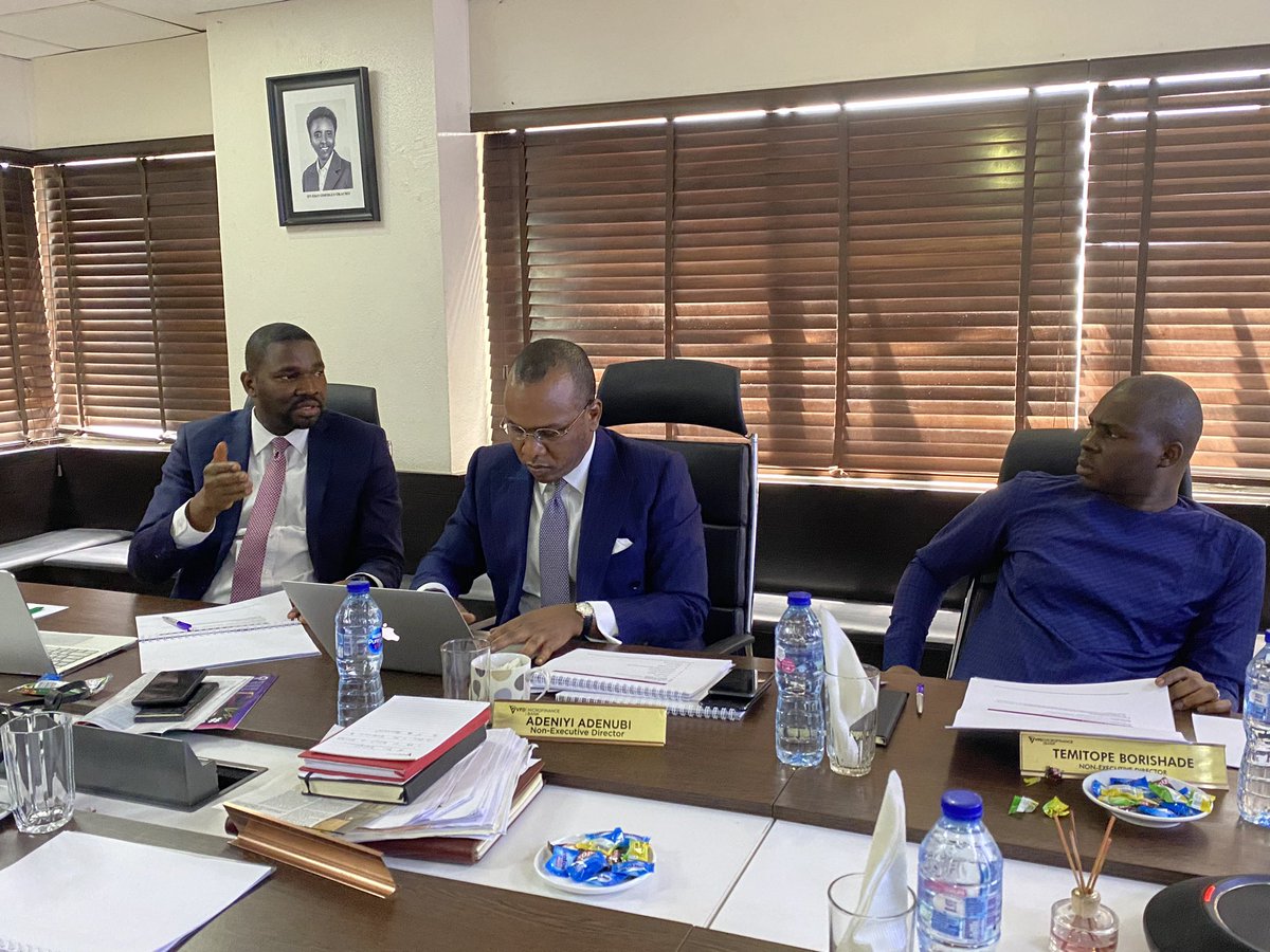 Also discussed was the wide acceptance of our recently launched digital banking app @thevbankng by the market.

We are inspired by the success achieved so far; and excited about the plans we have lined up for the year.
.
.
.
#getmore #downloadvbyvfd #boardmeeting #thevbankng