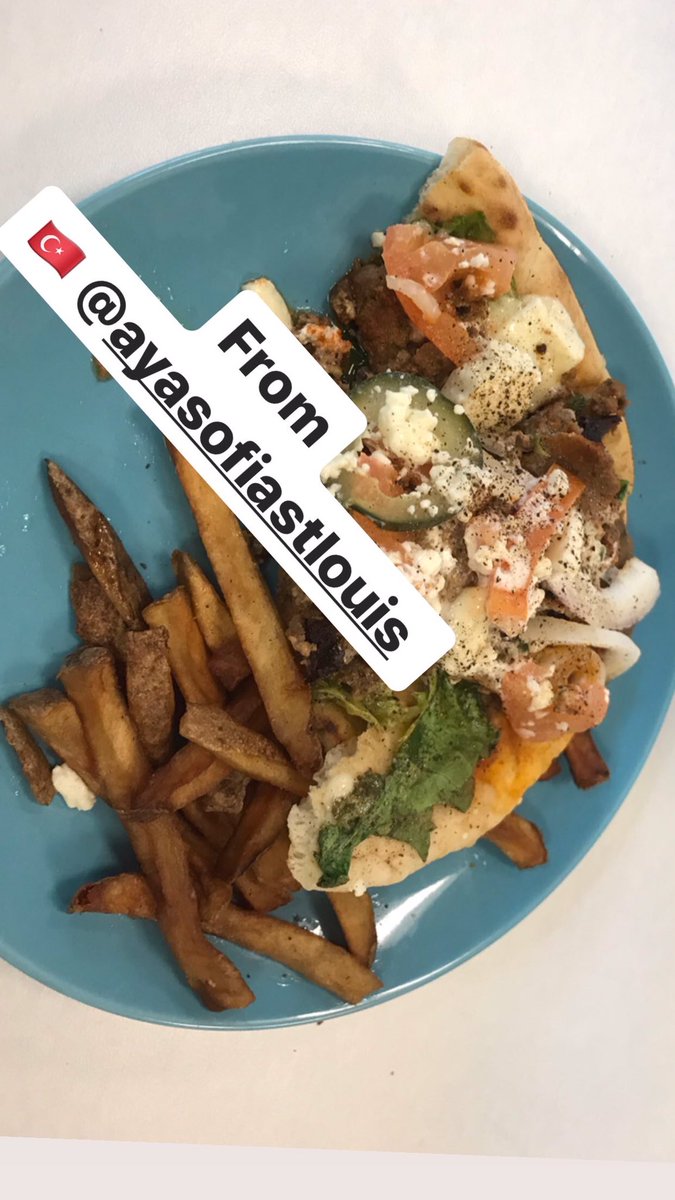 goolander91's tweet photo. OOoOO lunch goodie #gryo from @AyaSofiaStLouis St. Louis #STL #Stlouis #stlgram #stlouisgram https://t.co/n2n2FHT06C