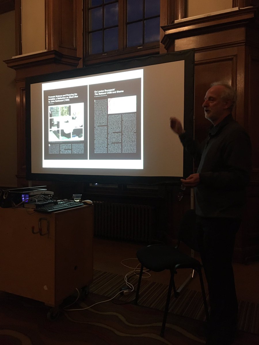Picturing the Invisible (@picturingthe_) on Twitter photo Prof Paul Coldwell introduces our final event of the <a href="/ahrcpress/">Arts and Humanities Research Council</a> network ‘picturing the invisible’
Tonight we are sharing outcomes of the conversations & events of the network & offering previews of chapters in our forthcoming edited volume. <a href="/UAL/">University of the Arts London</a> <a href="/UCLForensicSci/">UCL ForensicSciences</a> <a href="/UCLCrimeScience/">UCL Crime Science</a> Prof Paul Coldwell introduces our final event of the <a href="/ahrcpress/">Arts and Humanities Research Council</a> network ‘picturing the invisible’
Tonight we are sharing outcomes of the conversations & events of the network & offering previews of chapters in our forthcoming edited volume. <a href="/UAL/">University of the Arts London</a> <a href="/UCLForensicSci/">UCL ForensicSciences</a> <a href="/UCLCrimeScience/">UCL Crime Science</a>