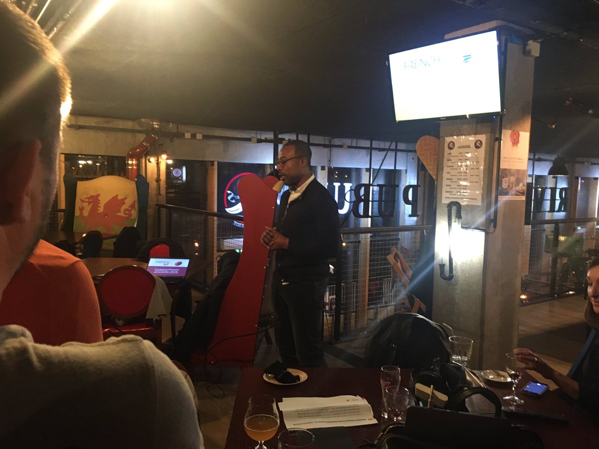 AudreyNOUGAT's tweet photo. Merci la Normandy #FrenchTech et @omartineau pour cet afterwork top avec Bakary de #tibtop 👍🏻 https://t.co/G3SwzEZVgN