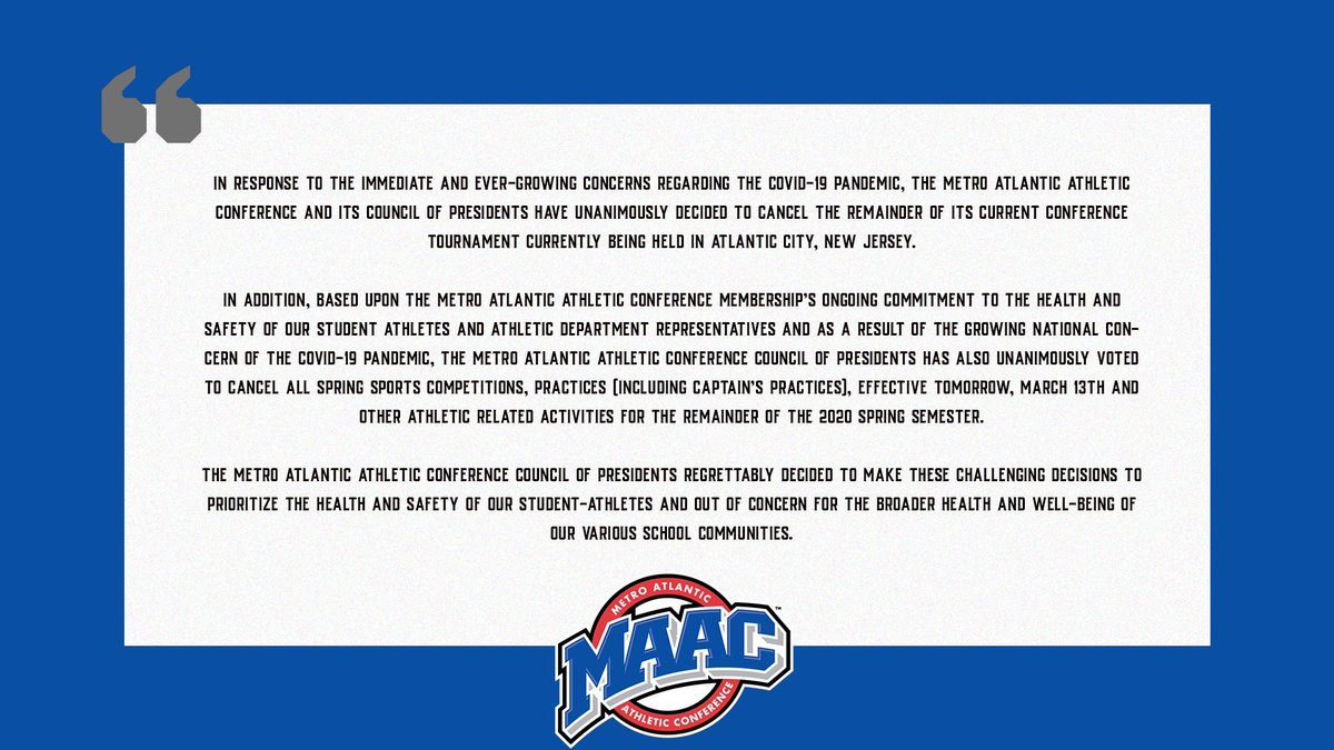 MAACSports's tweet image. 
