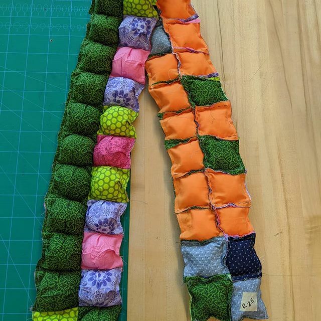 jocolibrary's tweet photo. A 5-year quilting project coming together for patron Kim with our brand new sewing machines! Good things take time but so worth it! #jocomakes https://t.co/RoQoDxlMLS
