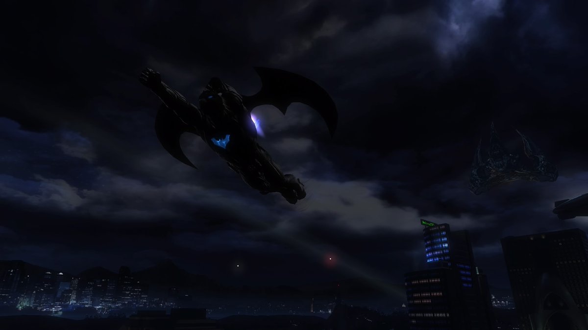 DC_Batwing's tweet photo. And that, Mr. Fox is why they pay you the big bucks 
#Gotham #Batwing #DCUO https://t.co/jK1NPvj16Z