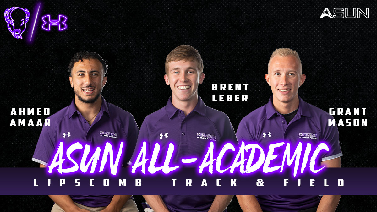LipscombXCTF's tweet photo. The Bisons earned five of the 12 All-Academic nods on the men's team! 
 
Let's hear it for @AhmedYAmaar, @BrentLeber, @zjisrael, 
Jacob Snyder, and Grant Mason! 

#HornsUp https://t.co/s85BnVfd7l