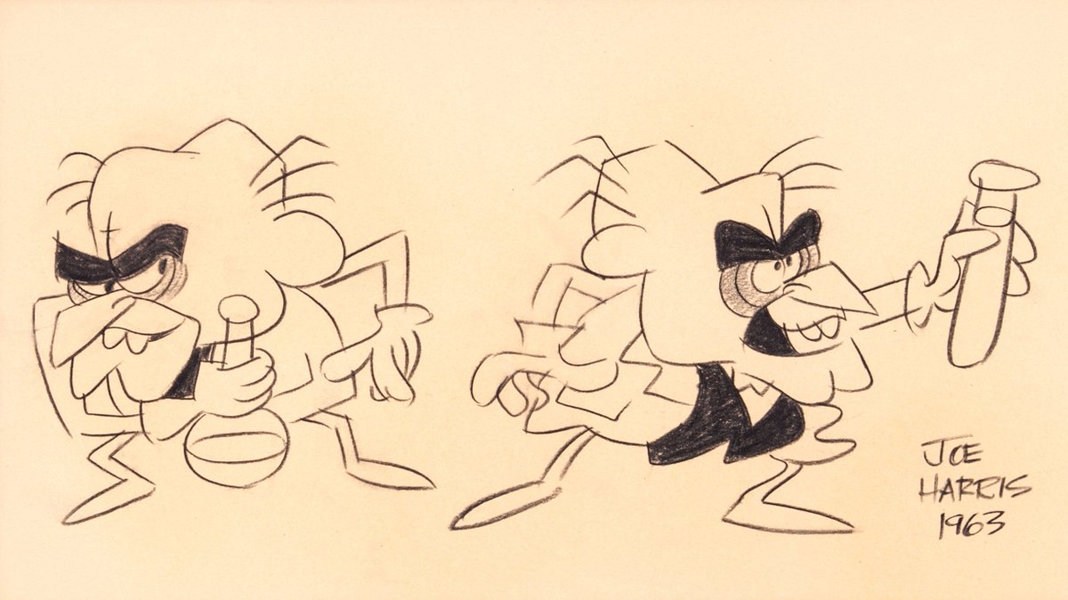 ani_obsessive's tweet photo. Character designs by Joe Harris for Underdog (1964–1967), created by W. Watts Biggers and Joe Harris, Total Television https://t.co/jkKsOoFaOk