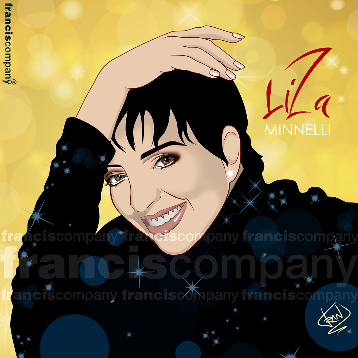 Happy 74th birthday Liza Minnelli !!      illustration by    