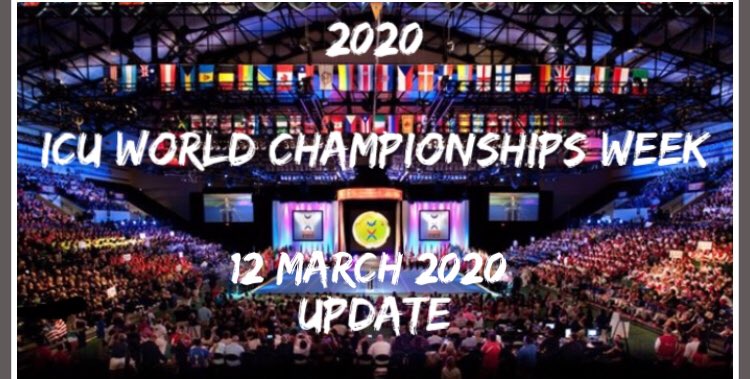 ICUcheer's tweet photo. As an update on recent developments regarding COVID-19 &amp; 2020 ICU WC Week, please find the enclosed letter from ICU President Webb:  https://t.co/FF4uIpq5rH
On going updates are posted here:  https://t.co/9FQkrzJ5CT ”WC Updates”.  Thank you for the ongoing support of the ICU! https://t.co/EfBR2cr3mf