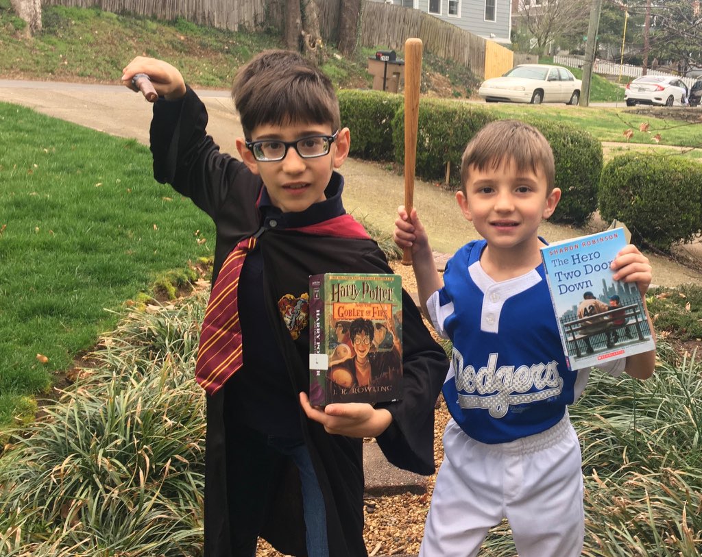 StarlaEScott's tweet photo. WB Ss are the best! An unfathomable tornado & COVID-19 preemptive steps won’t hold them down. Their love for learning & zest for life are infinite & inspiring! 📚Book Character Day @ Home #wbreads #mnpsstrong #nashvillestrong #WBgrowsme @WBESBulldogs @_SBlankenship @MetroSchools https://t.co/DKW42dQ58k
