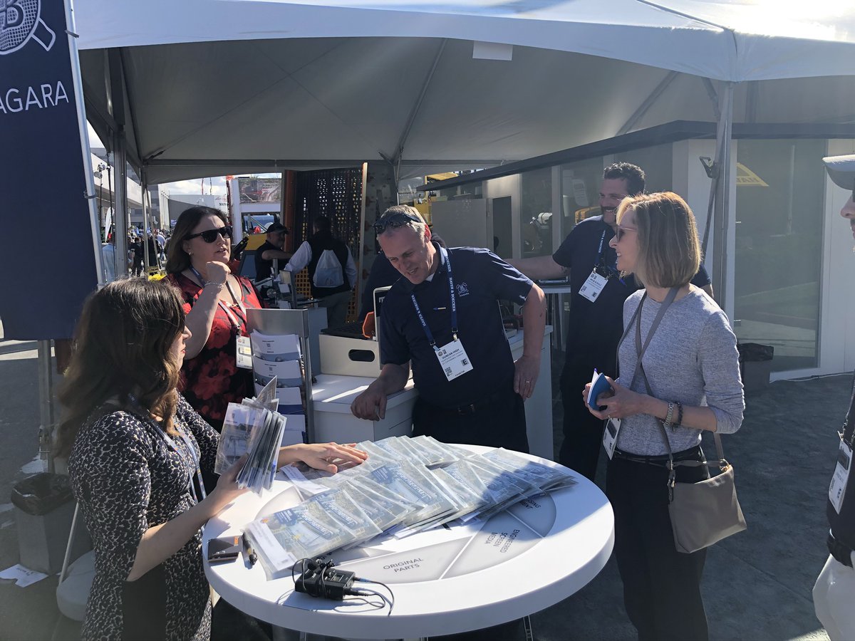 IRONCLADmktg's tweet photo. It's day 3 of @conexpoconagg! With client press conferences well underway, our team is eager to share what's new in construction and aggregate solutions. https://t.co/UuLaqRiHfo