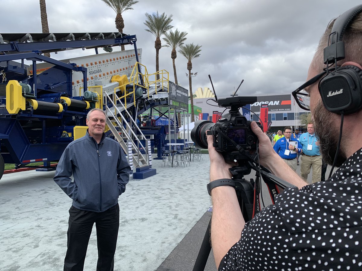 IRONCLADmktg's tweet photo. It's day 3 of @conexpoconagg! With client press conferences well underway, our team is eager to share what's new in construction and aggregate solutions. https://t.co/UuLaqRiHfo