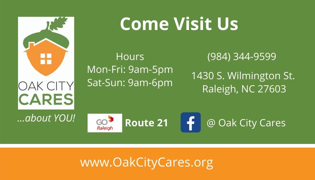 OakCityCares's tweet image. Help connect people in need to our services by downloading, printing, and distributing our Corner Cards. Each card has information on our services, hours, location, and @GoRaleighNC bus route. Check them out here: oakcitycares.org/corner-cards/
