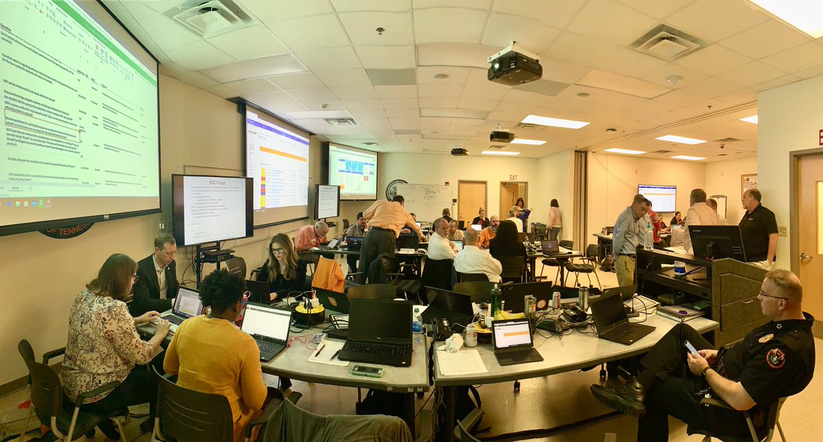 Our Emergency Operations Center has been active for several weeks, working long hours to help us make the best possible decisions regarding the coronavirus. They are effectively processing changing information &amp; working together to help our community stay healthy. Proud of them.