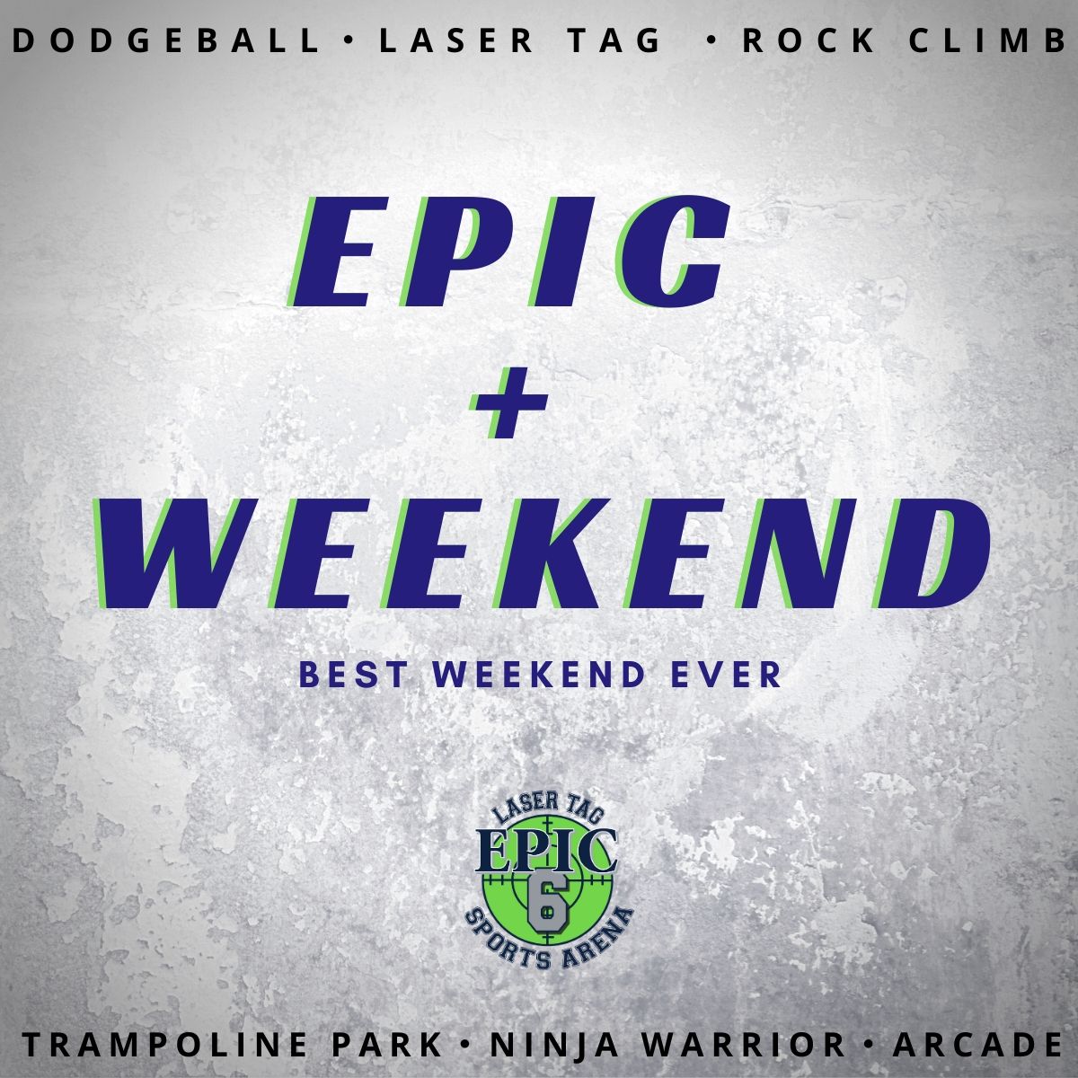 Epic6Fun's tweet photo. Grab some friends and make this weekend epic!
636-600-1890 | https://t.co/JLBiKcIE4L https://t.co/ZXHAez8lqY