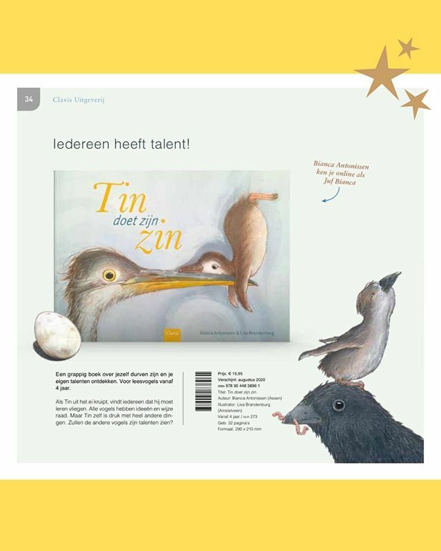instagram.com/p/B9pQG0llcdV/🤗Mag ik jullie voorstellen aan Tin?⁠
⁠
Afgelopen dinsdag vroeg ik jullie te raden waar mijn nieuwste prentenboek over zou gaan. Er kwamen uiteenlopende antwoorden, van 'de ruimte' tot 'dromen en slapen'. Maar veel zagen toch ook een vogel in de vage c…