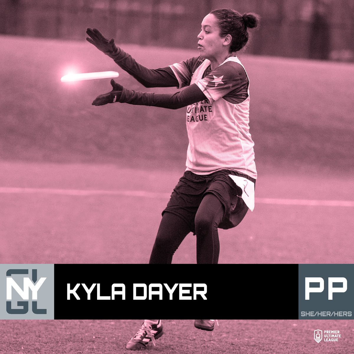 ny_gridlock's tweet photo. ⚡️Roster 2020⚡️
Name: Kyla Dayer
Location: New York, NY
📸 @ultiphotos
@premierultimate @vcultimate #LockedIn #LockedDown #ProAthlete #NYGL2020 #LiveUltimate #thePUL #SponsorAPlayer #PSP2020 #SupportSports https://t.co/UJPG2zIYkI